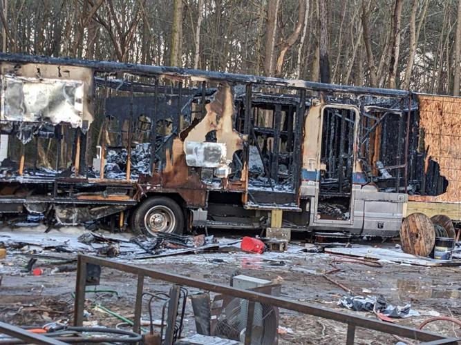 Fire Burns Two Trailers in Delmar