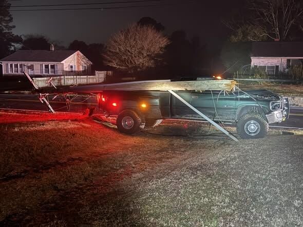 Pocomoke truck crash