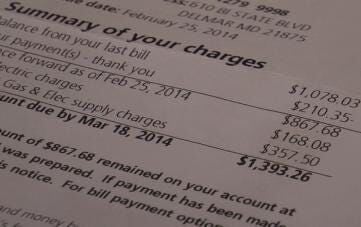 Costly Energy Bills for Man Looking to Save