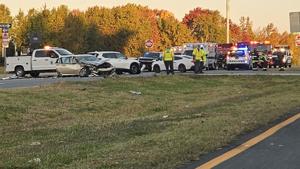 Route 13 Closed North of Smyrna After Crash Involving DelDOT Vehicle