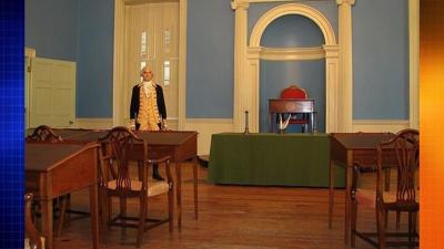 Old Senate Chamber Restoration Nearly Finished