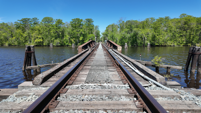 Pocomoke Railroad River Bridge