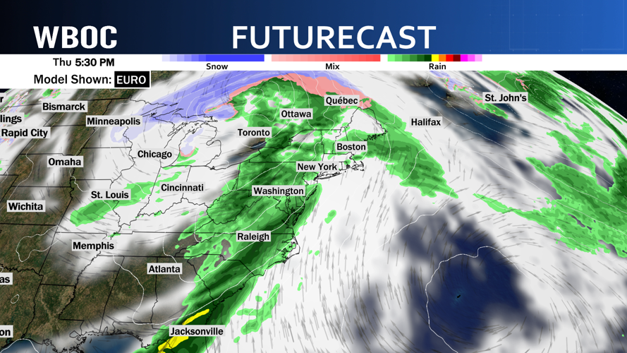 Chances for Showers and Storms Ramp Up Thursday Afternoon and Evening