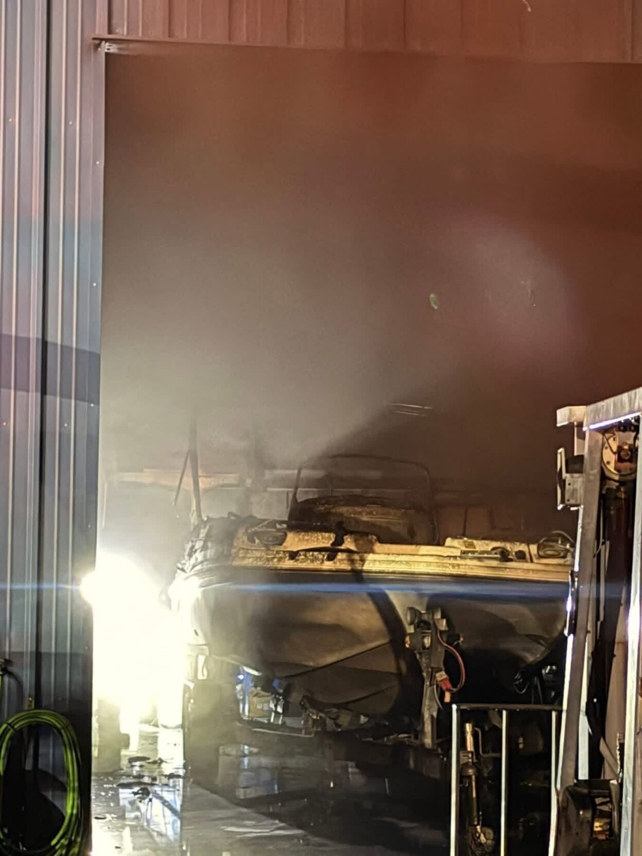 Selbyville boat fire