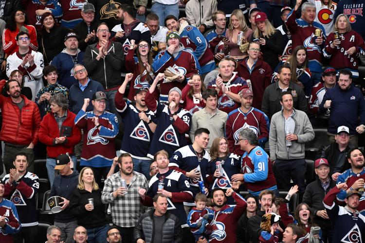 Golden Knights Avalanche Hockey