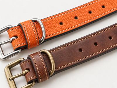 Microfiber Leather Dog Collar vs Genuine Leather for Private Label Collections