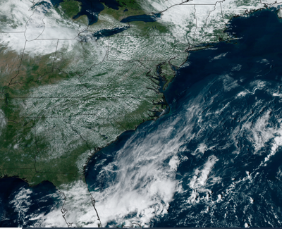GOES Image at 3 PM