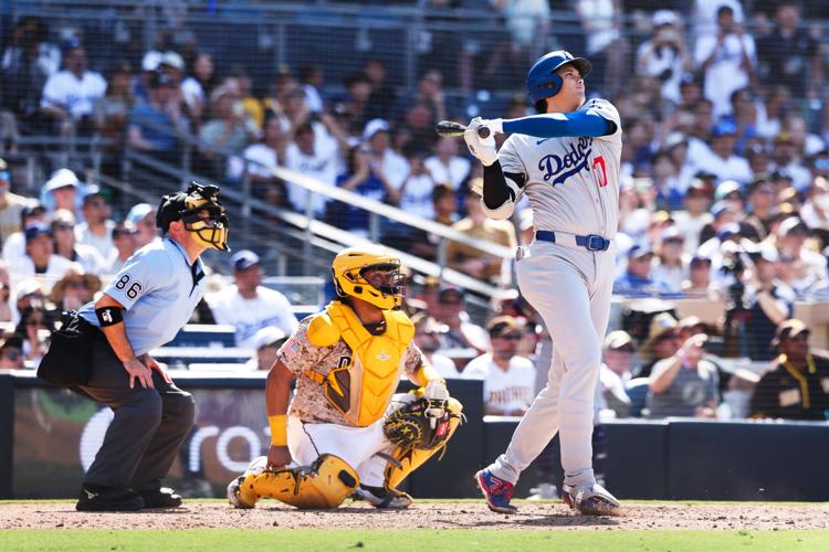 Dodgers Padres Baseball