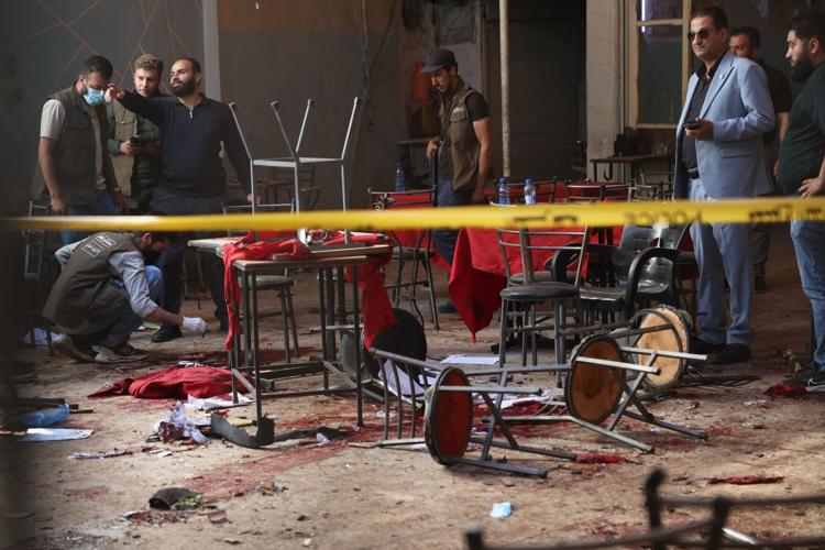 Syria Cafe Explosion