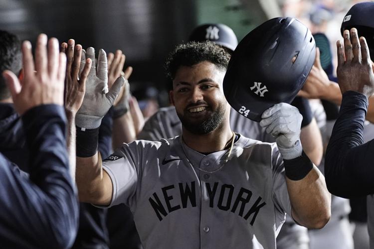 APTOPIX Yankees Athletics Baseball