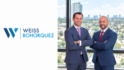 WEISS LAW BECOMES WEISS BOHORQUEZ AS FIRM ENTERS NEXT PHASE OF GROWTH