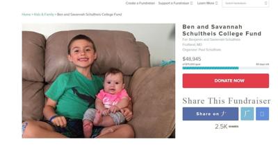 College Fund Established for Jogger Killed in Wicomico County Crash