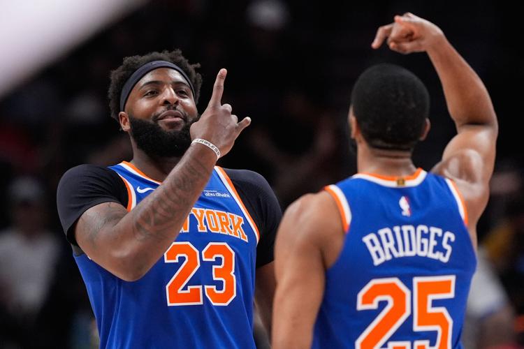 Knicks Hawks Basketball