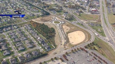 Plantation Road Closures from Chopper 16