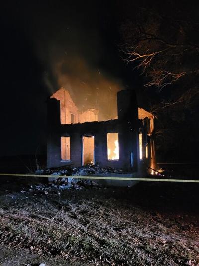 Ridgely Barn Fire