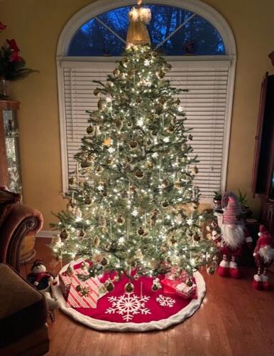 Kelly McColligan's Christmas tree in Marion Station, Md.