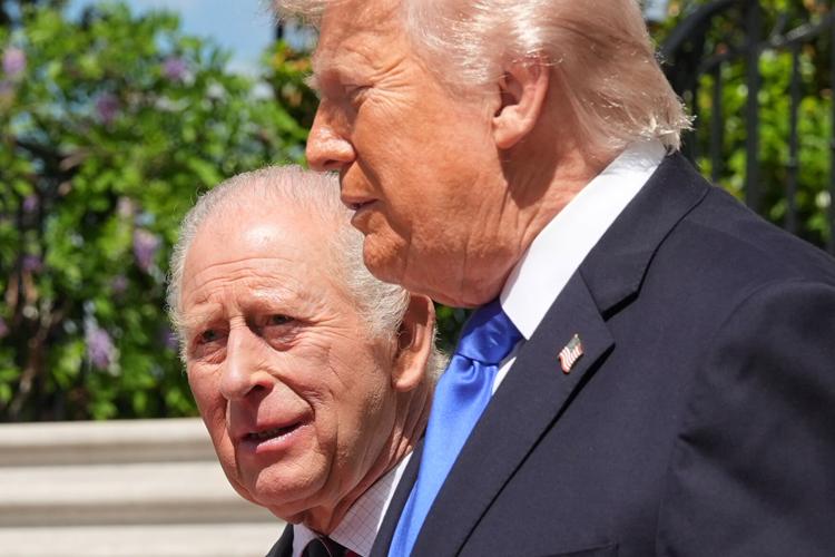 US Britain Royal Visit Trump