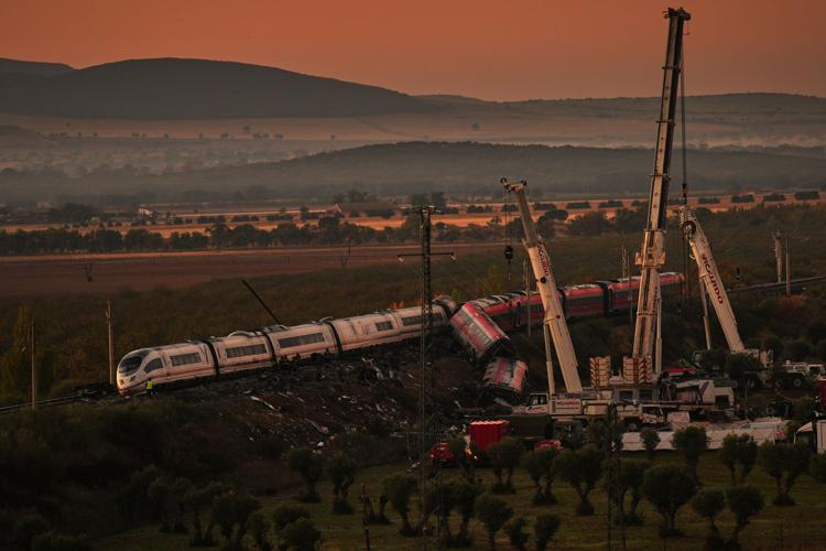 APTOPIX Spain Train Crash