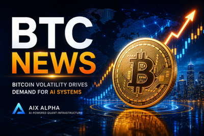 Rising Bitcoin Volatility Drives Demand for AI Systems as AIX Alpha Expands Quant Infrastructure