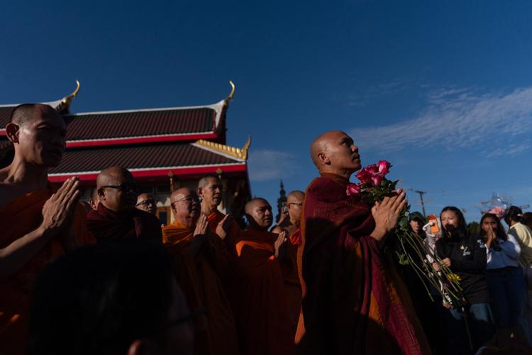 Walk for Peace Buddhist Monk