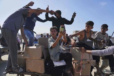 Mideast Wars Gaza American Contractors