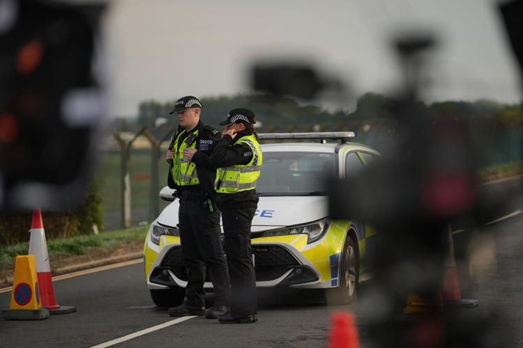 Britain Explosives Arrests