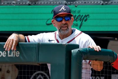 Padres Braves Baseball