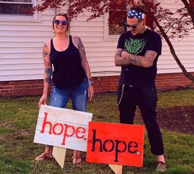 Meesh and Sean Rhodes