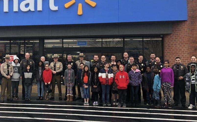 Talbot County Sheriff's Office Takes Kids Shopping for Christmas
