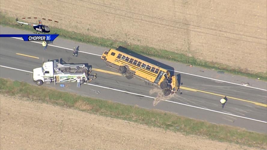 School Bus After Crash