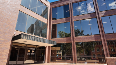 the front of the Wicomico County Government Office Building