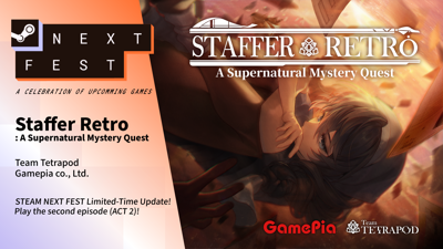 Mystery Adventure Staffer Retro Expands Demo with Limited-Time Act 2 During Steam Next Fest