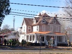Historic Millsboro Home Goes Up In Flames