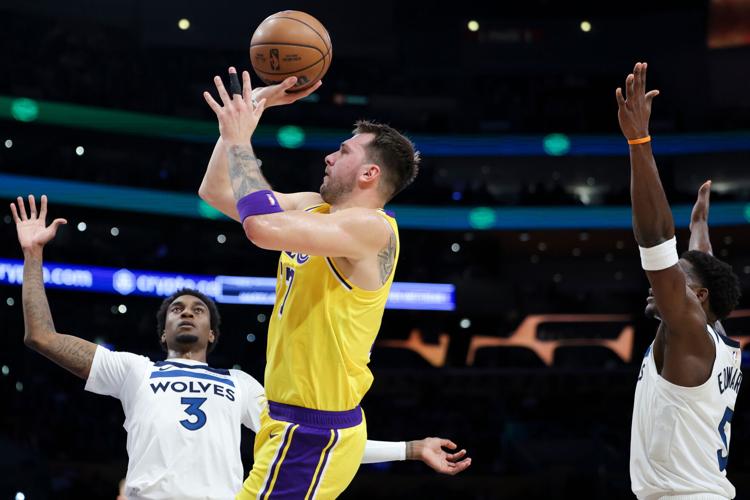 Timberwolves Lakers Basketball