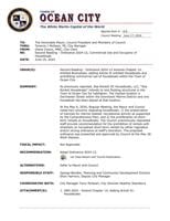 Ocean City Ordinance Summary