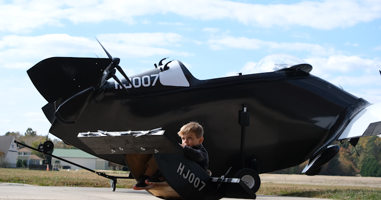 Flying Car' in Milton inspires the next generation of flight
