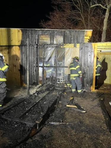 Barn Hill Preserve fire Photo: Millville Fire Company