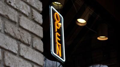 Open sign Rehoboth Beach