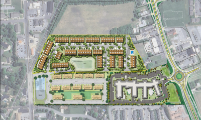 Overfall Preserve Site Plan Drawing