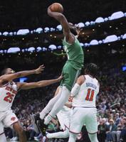 Knicks take a 2-0 lead over the Celtics after coming from 20 down again to win 91-90