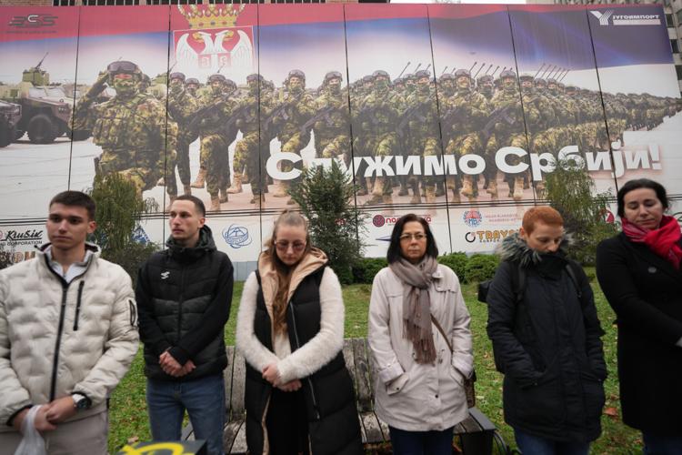 Serbia Trump Protest