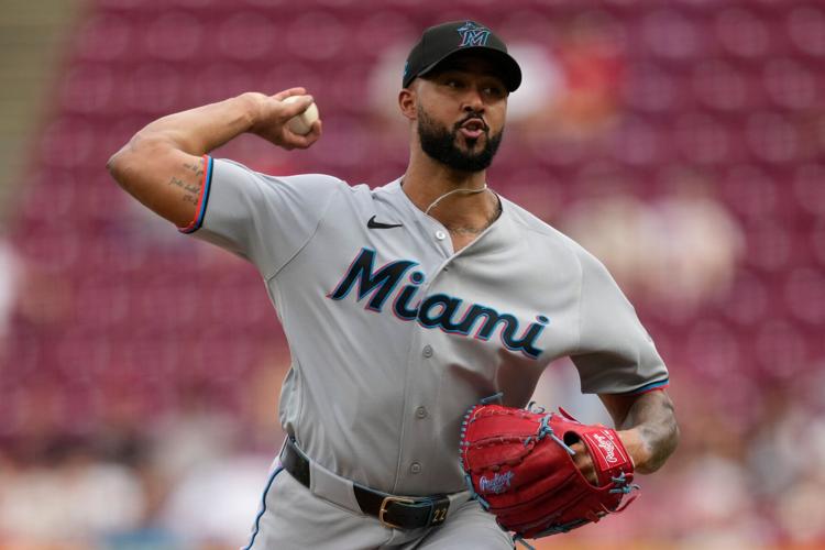 Marlins Reds Baseball