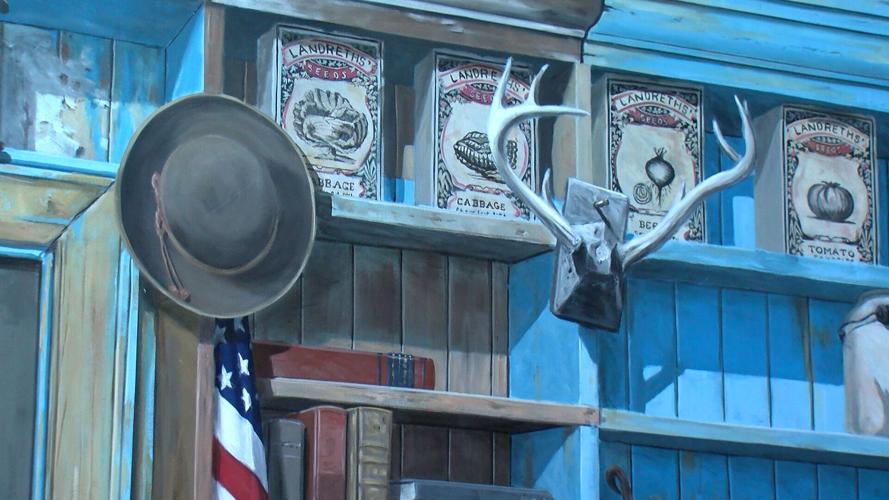 Mural Artist Paints Another Chapter Of Harriet Tubman's Life