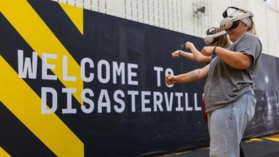 Inside Disasterville: The Army National Guard brings hometown disaster relief missions to high school gyms this fall