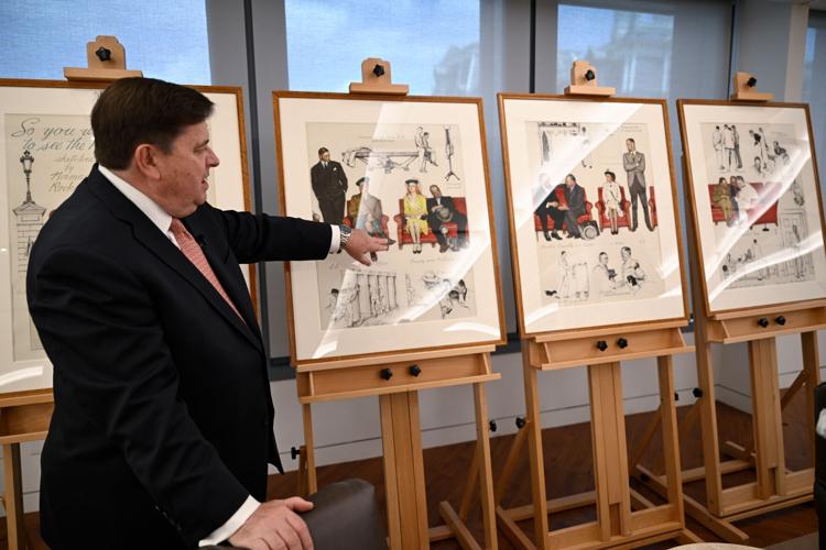White House Rockwell Sketches