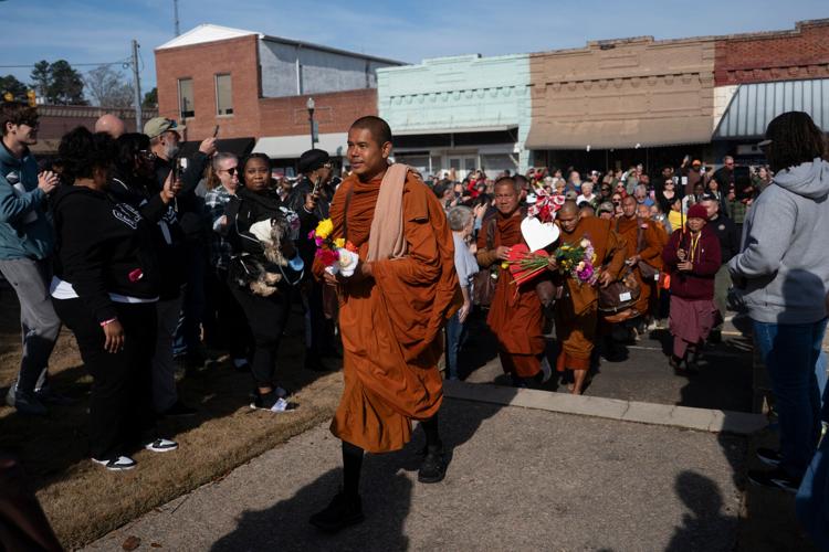 Buddhist Monks Peace Walk