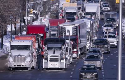 Trucker convoy