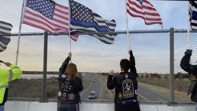 Milford Officer TJ Webb Returns Home
