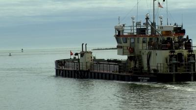 Boats Navigate Ocean City Inlet After Dredging