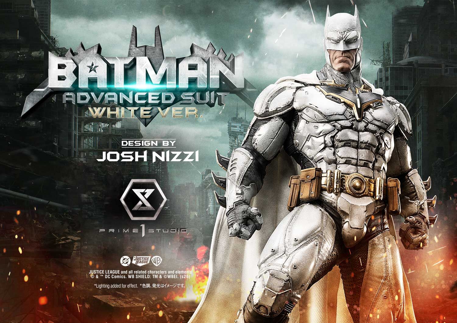 Pre-Orders Open October 9: Batman Advanced Suit White Ver. (Design